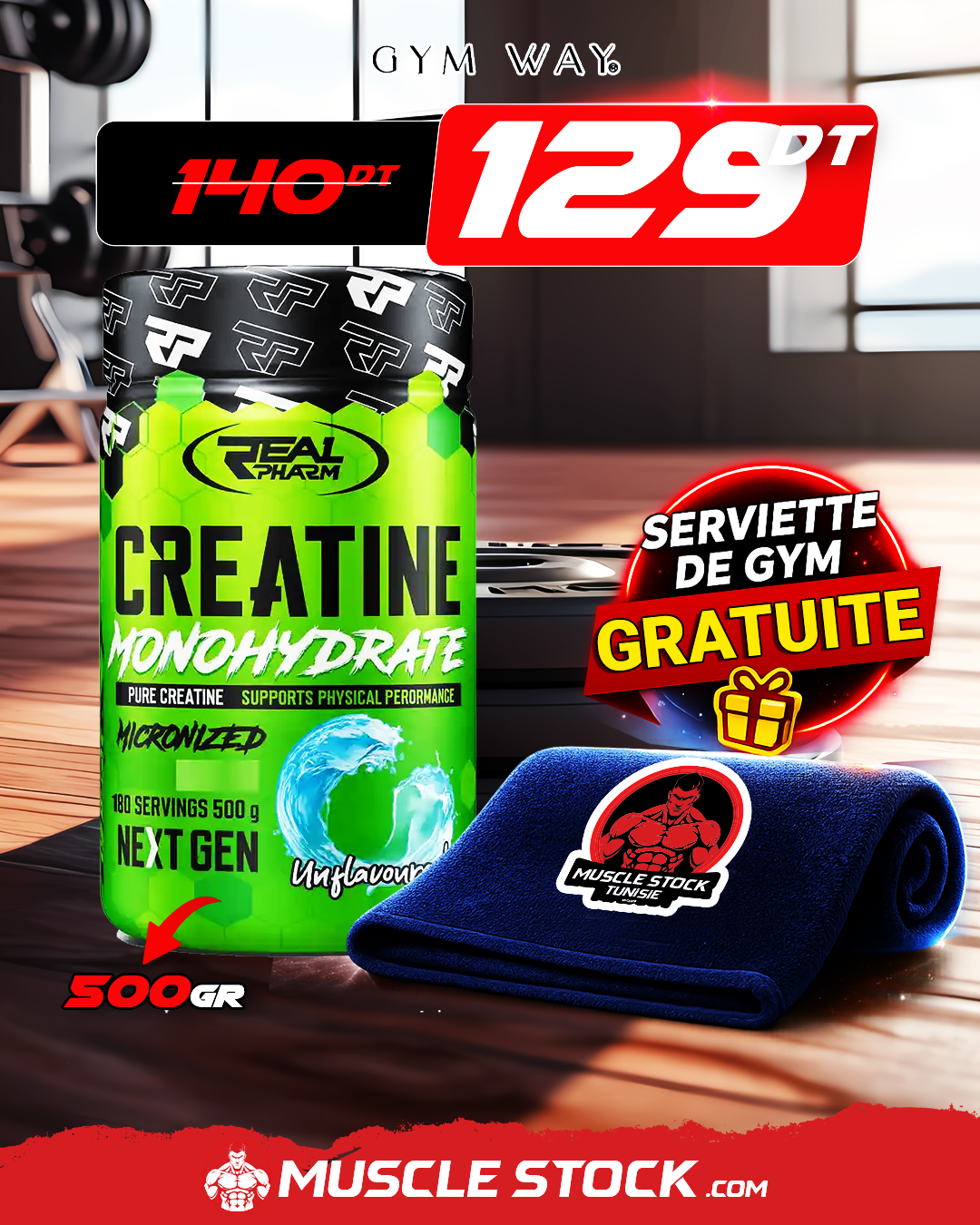 PACK REAL PHARM 500GR