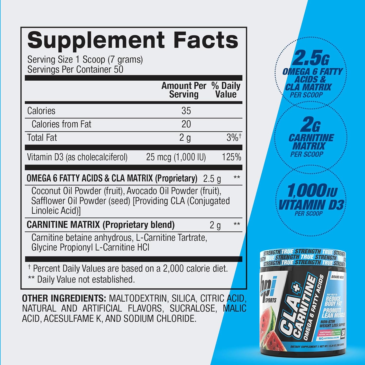 CLA+CARNITINE  350GR - BPI