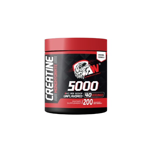 CREATINE MONOHYDRATE 200GR - AMERICAIN WOLF
