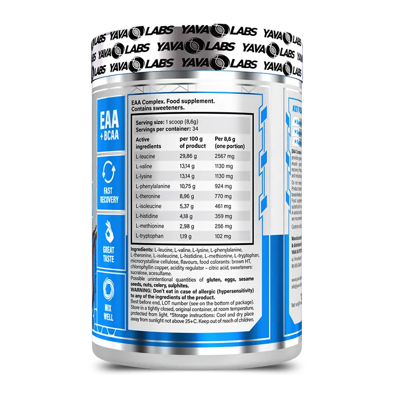 EAA COMPLEX 300GR - YAVA LABS