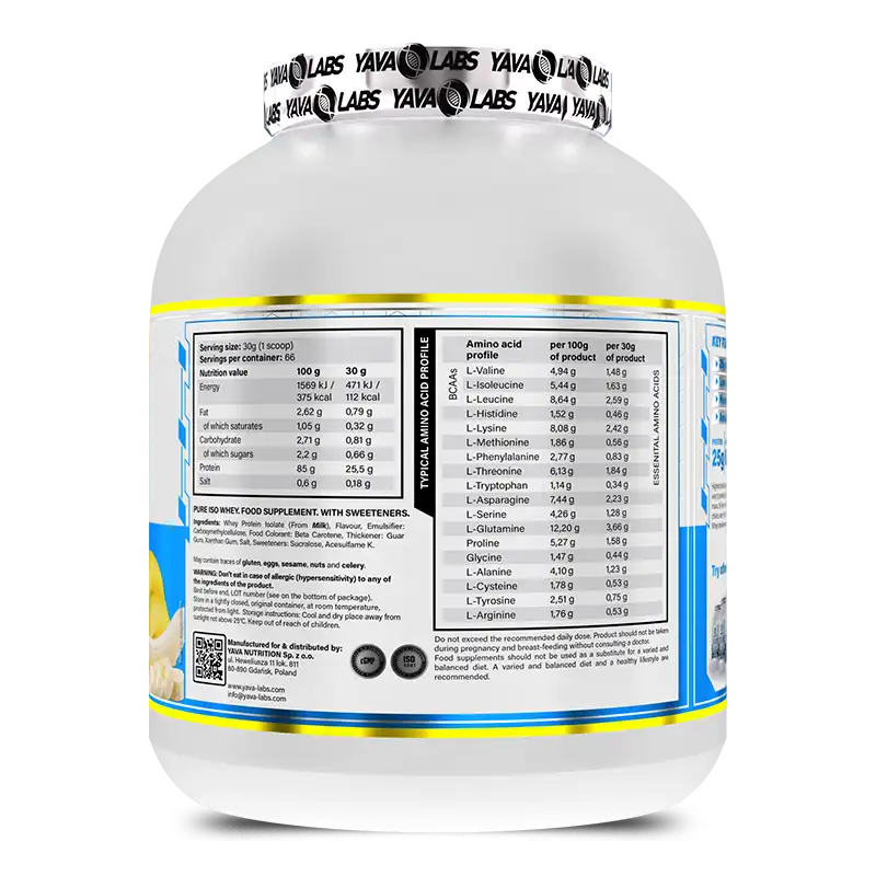 PURE ISO 2KG - YAVA LABS