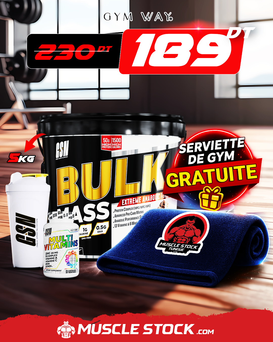 PACK BULK 5KG